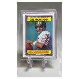 1983 Topps Joe Montana Record Breaker Card