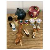 Cookie Jar- Tea Pot -Salt & Pepper Shakers