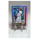 2025 Donruss Ken Griffey Jr Red/Blue Insert Card