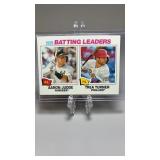 2025 Aaron Judge Batting Leaders Card