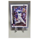 2025 Topps Pete Crow-Armstrong Future Stars Card