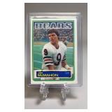1983 Topps Jim McMahon Rookie Card