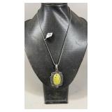 Stichtite Jasper Pendant Necklace W/Chain