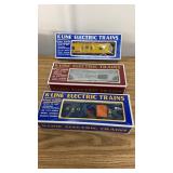 3 K-Line Rail Cars 0/027 Scale