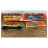 4 Lionel Trains Rail Cars