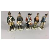 Porcelain Military Figures