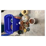 Large Variety of Pottery and Clay Planters