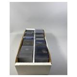 Box of Sports cards Holders