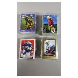 4- Hard Cases Full of Football Cards