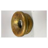 Copper & Brass Spittoon with Enamel Interior
