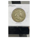 1953S Franklin Half Dollar