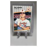 1989 Fleer Billy Ripken Black Box Rookie Error