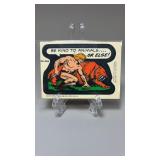 1975 Topps Marvel Comics KA-ZAR Sticker Card