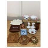 Serving Dishes- Hot Plates- Tea Pot