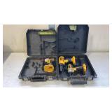 3 Dewalt 18v Impacts and Drill