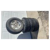 4 Jeep Wrangler Rims And Tires