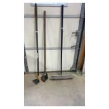 Hoe,Broom and Edger