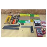 Files, Sand Paper, Battery Testers