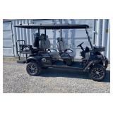 Future 60Volt 6 Person Golf Cart RED