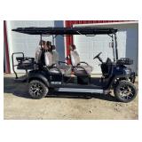 SDLHQ100 6 Person Golf Cart RED