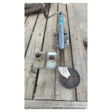 1000lb Trailer Tongue Jack w/2 Plates