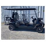 Future 60Volt 6 Person Golf Cart Black