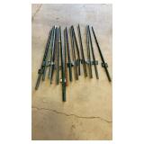 14 Steel Snow Fence Posts
