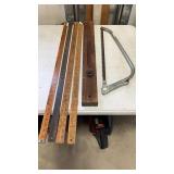 Bow Saw,Yard Sticks,Wood Level