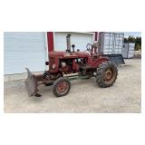 Farmall A Culti-Vision Tractor W/Plow
