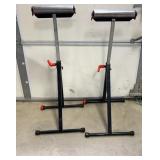 Pair Of Extendable Roller Stands
