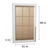42"x48ï¿½ x 1ï¿½ Vinyl Mini Blinds Gloss Cappuccino