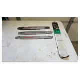 4 Chainsaw Bars