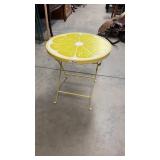 Small Metal Lemon Table