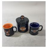 Harley Davidson Shot Glass And Candle Set