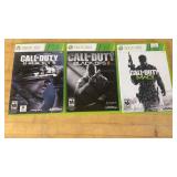 3 XBox 360 Games COD BO2 MW3 And Ghosts