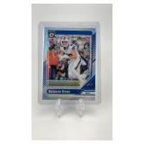2024 Optic Dawson Knox Silver Insert Card