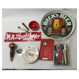 Beckï¿½s Bier Tray w/ Asst. Bar Items
