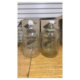 2- 5 Gallon Glass Carboys