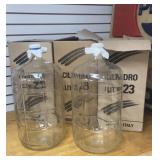 3- 6 Gallon Glass Carboys