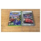 2 X Box 360 Games Sonic And Cars