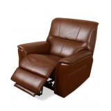 NEW Macys Derban 40" Leather Power Recliner