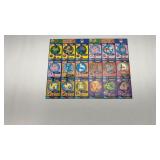 1999 Burger King Uncut Sheets#19&20 Pokemon Cards