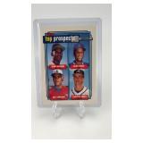 1992 Topps Chipper Jones Top Prospects Rookie Card