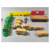 Toy Trains And Box of kazoos- See Pictures