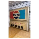 Vintage Pepsi Restaurant Sign