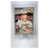 1989 Fleer Billy Ripken Black Box Error Card