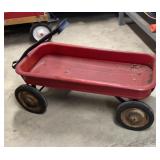 Vintage Red Pull Wagon