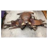 Western Style Horse Saddle
