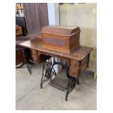Vintage Singer Treadle Sphinx Sewing Machine