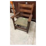 Childrenï¿½s Oak  Rocking Chair